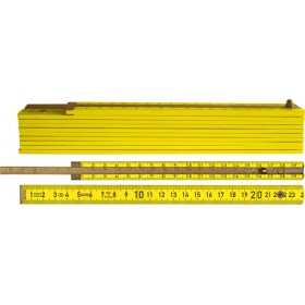 Holz-Gliedermeter mit Messingzunge 1205/2